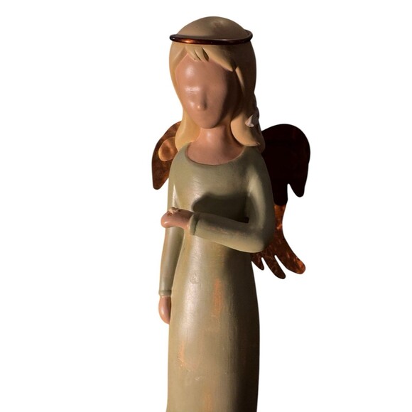 Gentle Souls butterfly collectible 14" copper wing Mind Springs "Elegance" Read - Picture 8 of 10